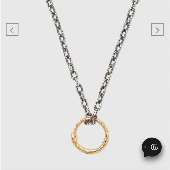 Gucci men’s snake ring pendant new never been used or worn - Picture 3 of 4